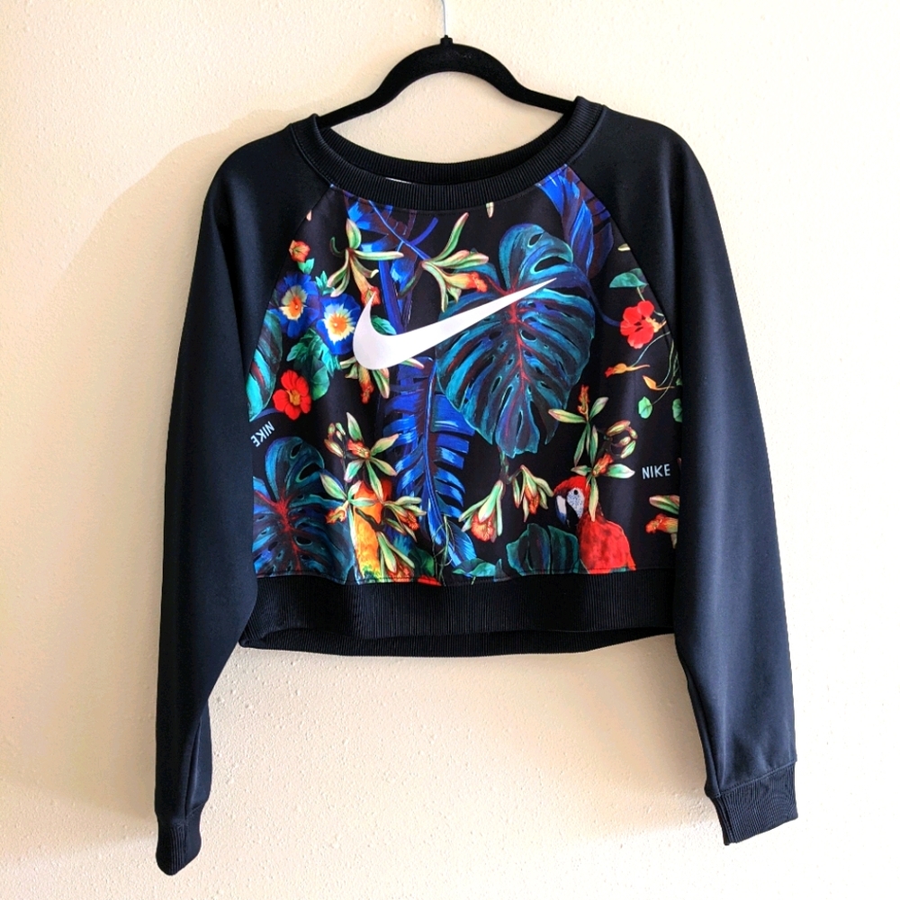 Cropped Nike Jungle Shirt/Sweatshirt
